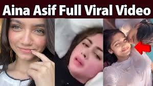 Aina Asif Full Viral Video Original Link , Tiktok Star Aina Asif Leaked Video Download Link