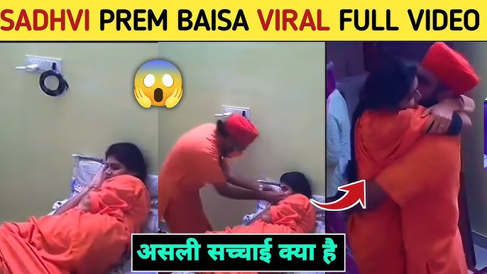 Sadhvi Prem Baisa 18+ Viral Video Original Telegram Link , Sadhvi Prem Baisa Viral Video Download