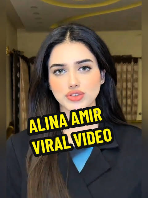 Pakistani Girl Alina Amir Viral Video , Tiktoker Model Alina Amir Viral Link Video